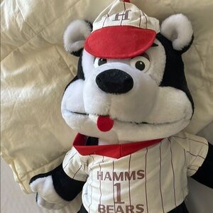 Hamms Bears Plush Toy with Cap